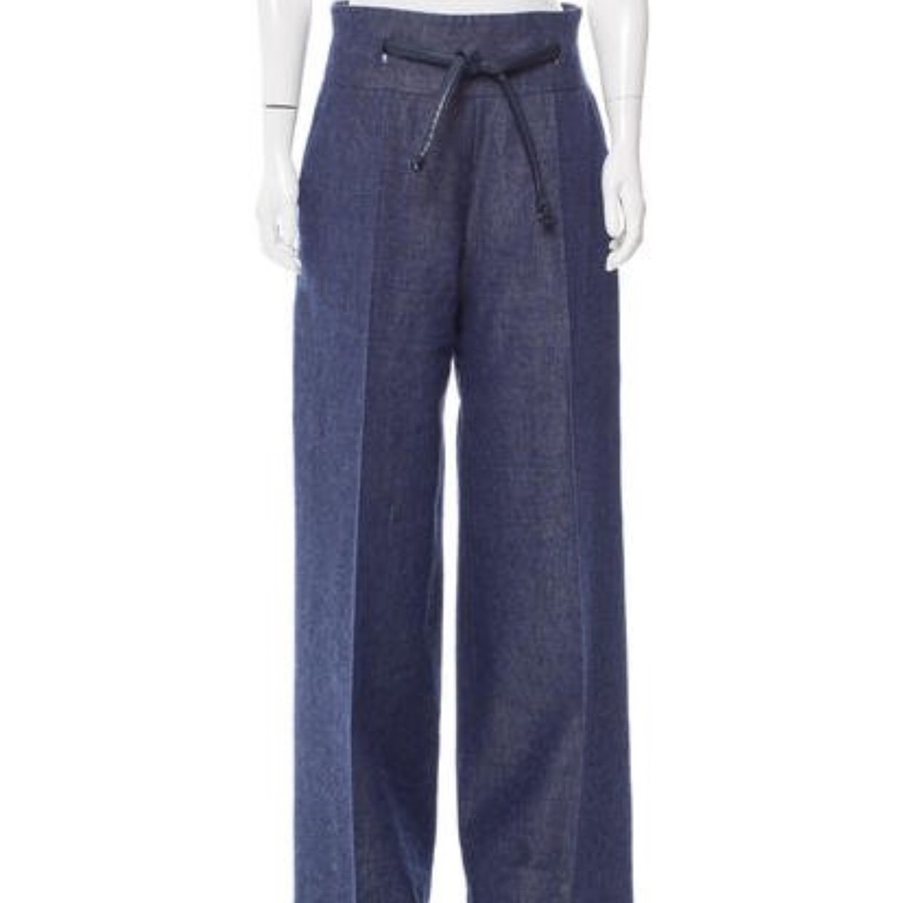 Martin Grant High-Rise Wide-Leg Pants